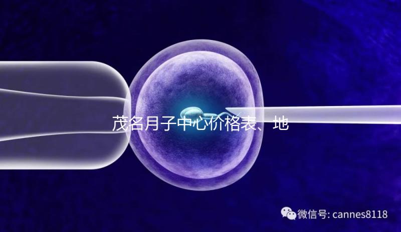 茂名月子中心價格表、地址匯總，2024想去的快收藏