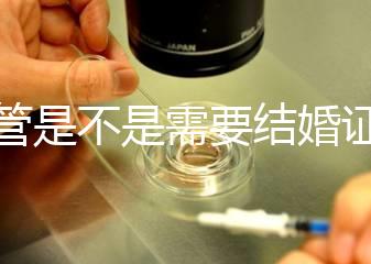 試管是不是需要結婚證,做試管是不是要結婚證