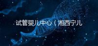 試管嬰兒中心(湘西寧兒婦產(chǎn)醫(yī)院試管嬰兒中心)